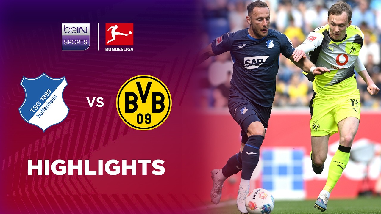Hoffenheim 2-1 Borussia Dortmund | Bundesliga 25/26 Match Highlights